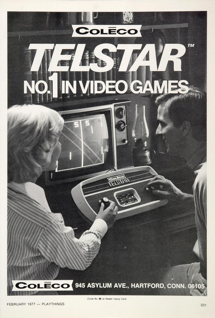 Coleco Telstar "NO.1 in Video Games" AD